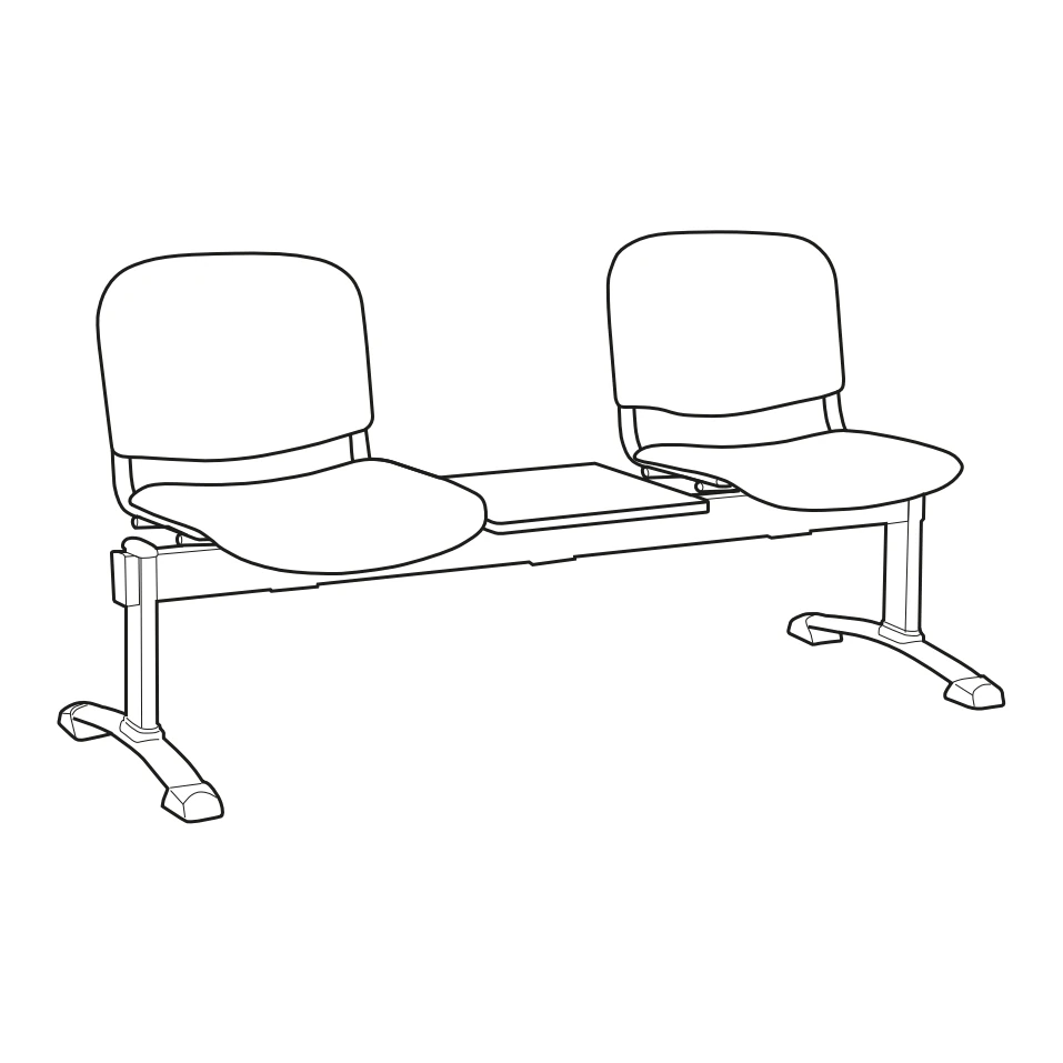 COMFORT T-LEGS BENCH