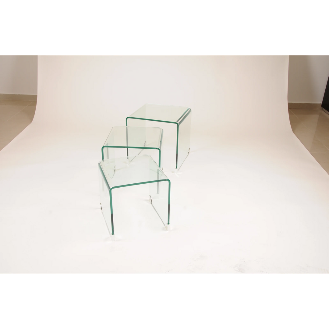 3 Parts Glass Clear